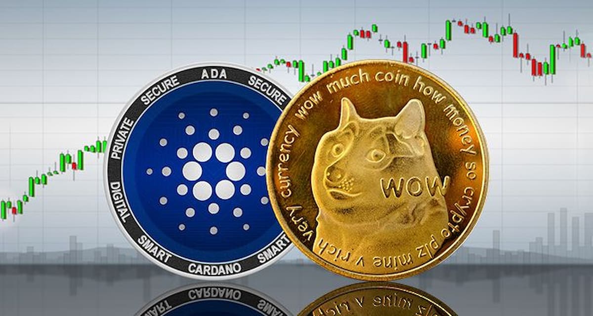 Dogecoin (DOGE) và Cardano (ADA)