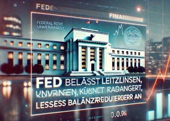 Fed belässt Leitzinsen unverändert, kündigt aber weniger Bilanzreduzierung an