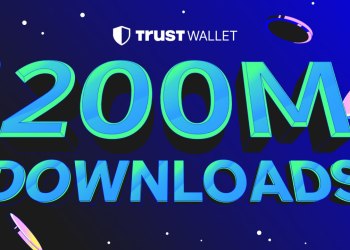 Trust Wallet Reaches 200 Million Downloads Milestone