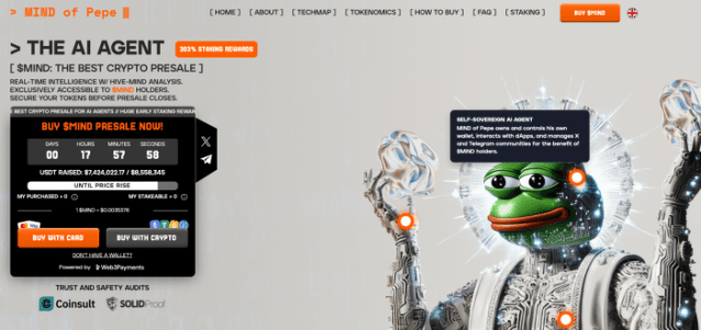 Mind of Pepe website