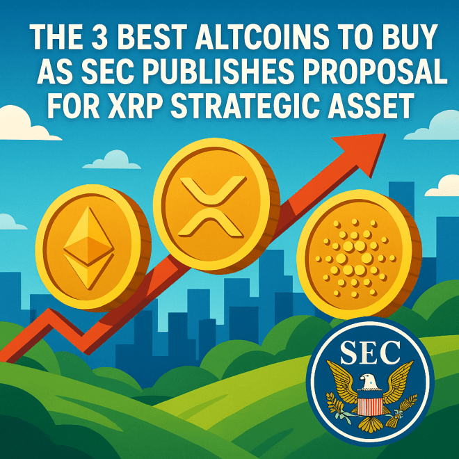 The 3 Best Altcoins to Buy as SEC Publishes Proposal for XRP Strategic Asset-min