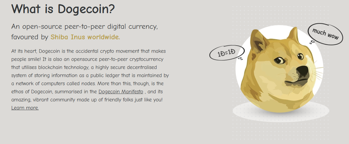 What is Dogecoin?