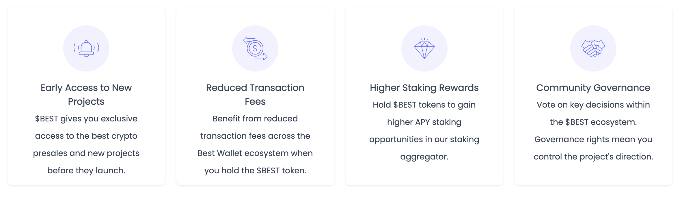 Best Wallet Token benefits