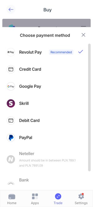 zakup kryptowalut dowolną metodą płatności w Best Wallet
