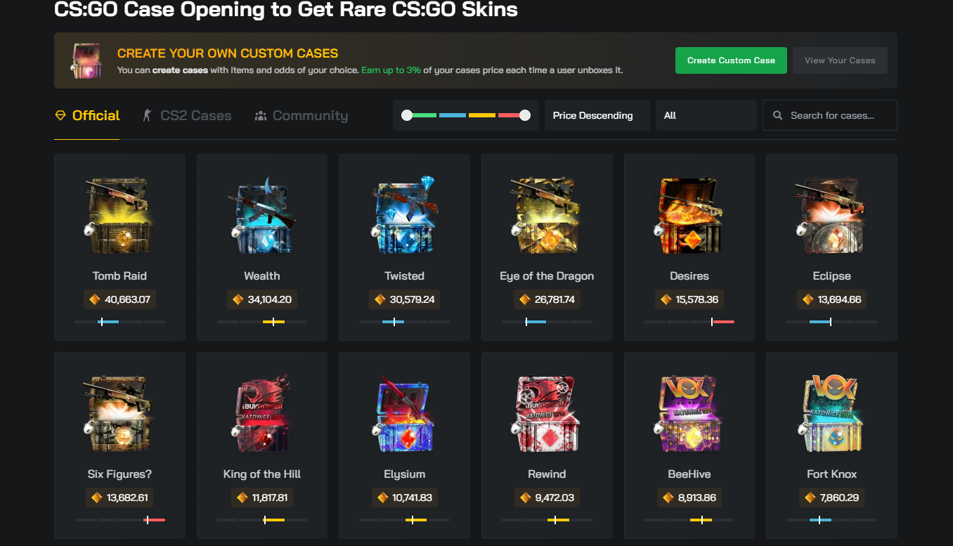 clash.gg battle cases 