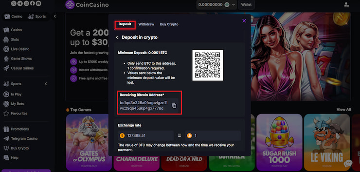 how to sign up at a fast payout casino