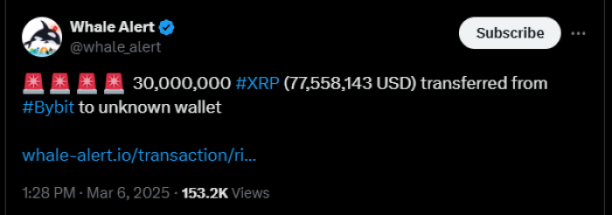 Crypto whale XRP