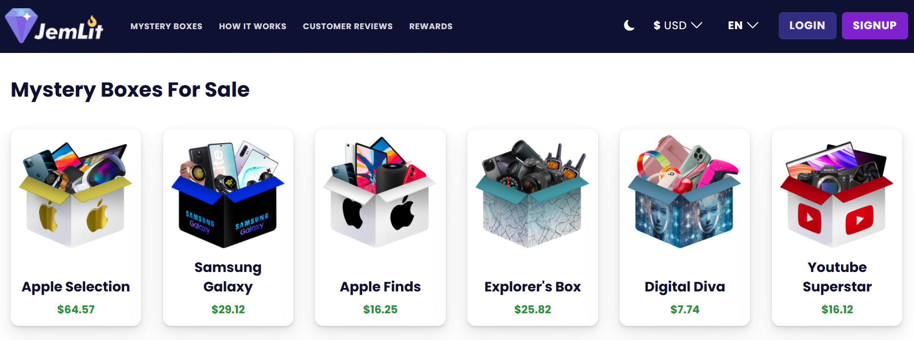 잼릿 미스터리 박스