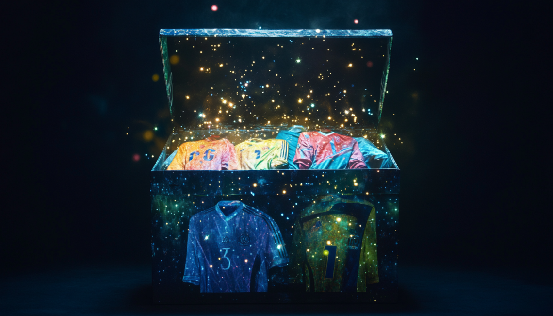 mystery box maillot de foot