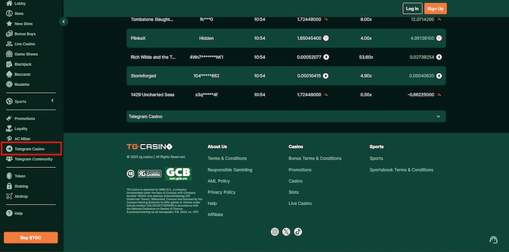 Step-by-Step Guide to Signing Up at TG Casino
