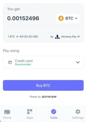 bestwalletの購入画面