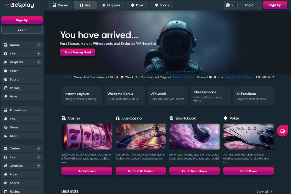 Bitcoinist betplay online στοιχημα