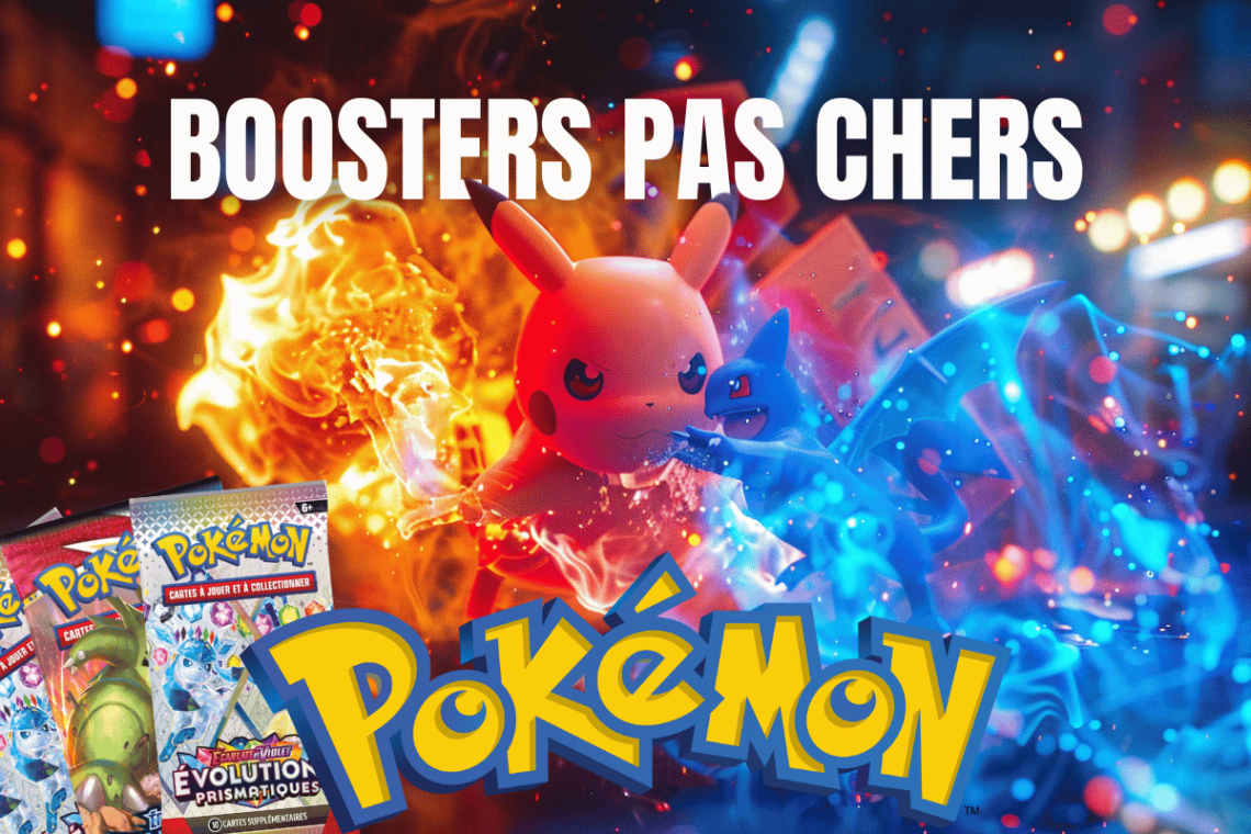 Booster Pokemon pas cher