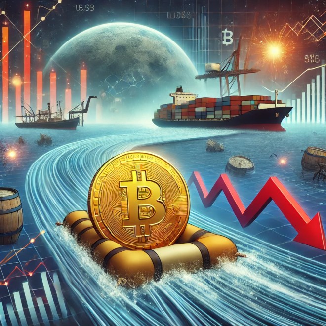 Bitcoin Leads Weekly Outflows Amid Tariff Tensions—Here’s What the Data Shows