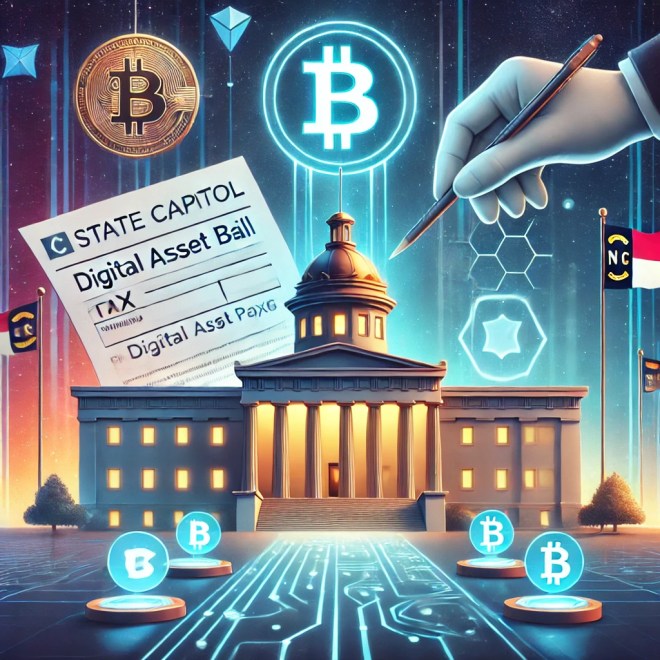 North Carolina Joins the Crypto Movement, Digital Asset Bill Sets Sights on Tax Payments