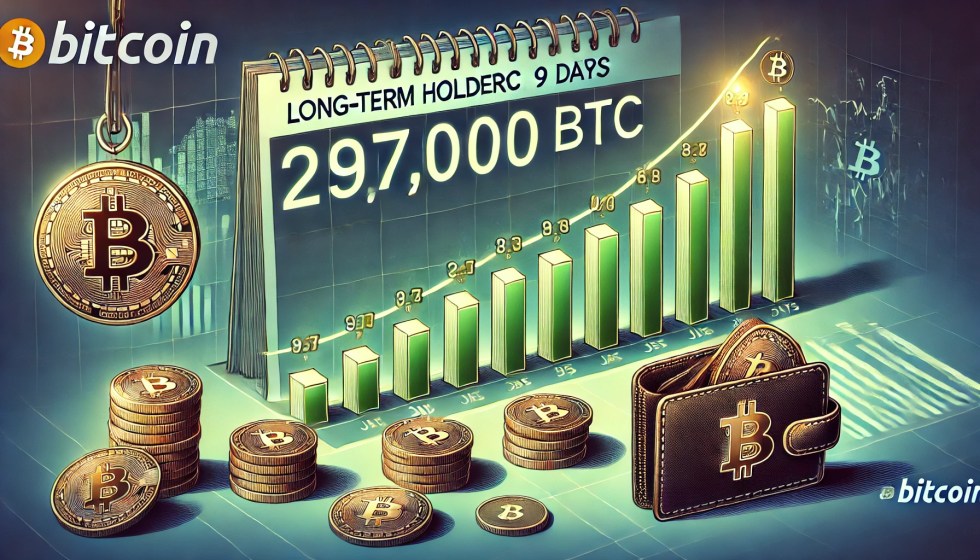 Bitcoin Long-Term Holders Accumulate 297,000 BTC In 9 Days – Bullish Signal?