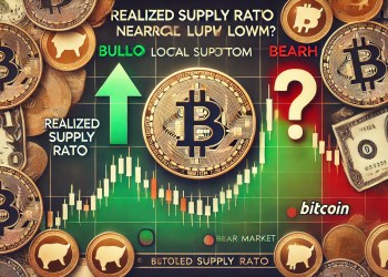 Bitcoin Realized Supply Ratio Near Historic Lows – Local Bottom Or Bear Market Incoming?
