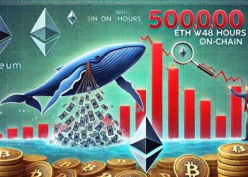 Ethereum Whales Dump 500,000 ETH In 48 Hours – On-Chain Data Reveals