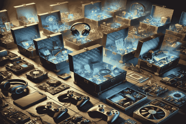 Das sind Elektronik Mysteryboxen