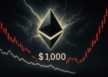 Ethereum koers dreigt onder $1k te zakken: ETH kopen of verkopen?