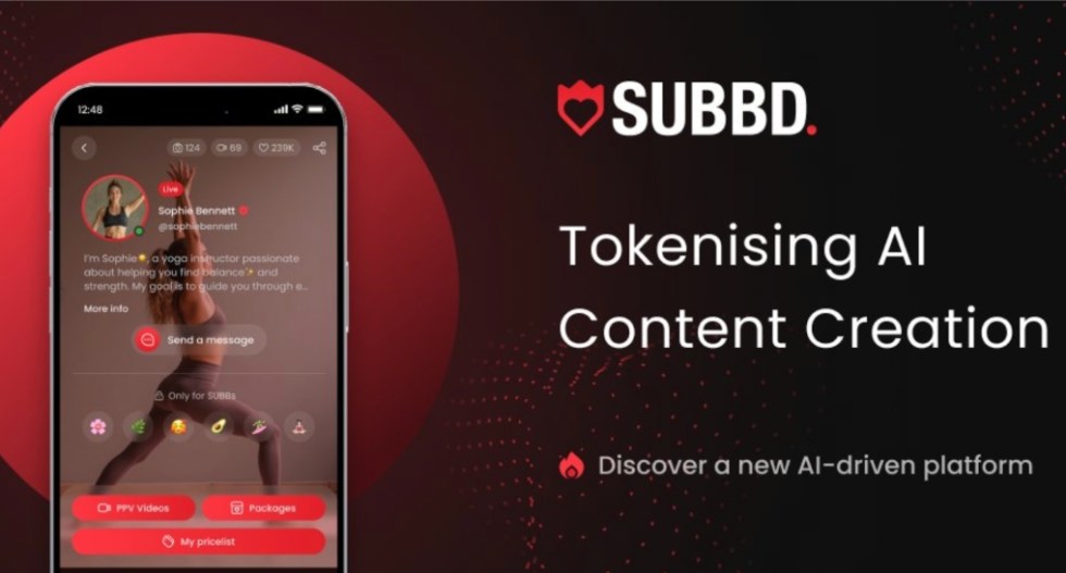 SUBBD: โปรเจกต์คริปโต AI ที่จะช่วยคอนเทนต์ครีเอเตอร์ประหยัดเงินได้กว่า 1 หมื่นล้านดอลลาร์