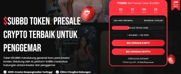 SUBBD – Perpaduan AI dan Web3 Inovatif yang Bisa Buat Kaya dari Crypto