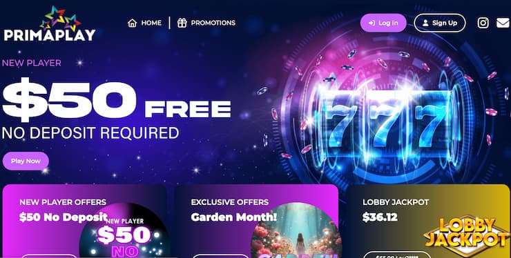 welcome bonus at primaplay casino