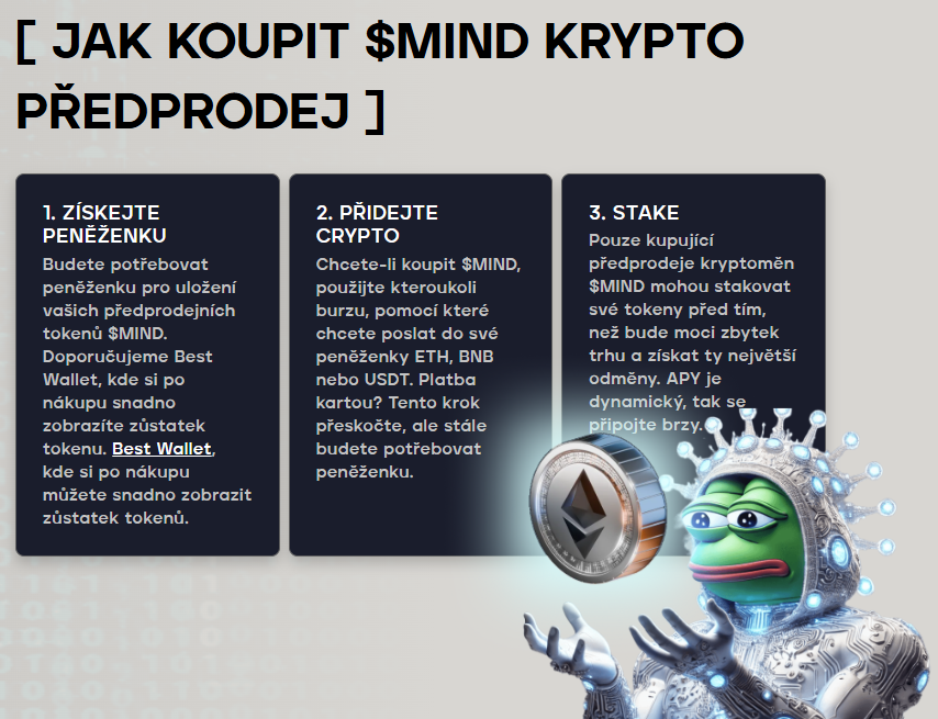 Jak koupit token $MIND. 