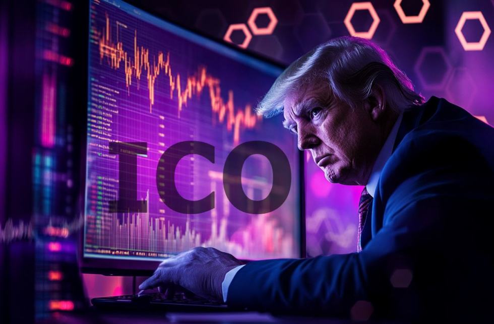OFFICIAL TRUMP価格が9%下落、投資家は新たなICO 仮想通貨へ流入