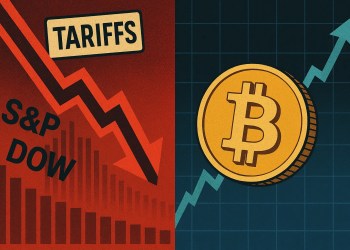 Trumps Zollschock: Bitcoin hält sich stabil – Aktien brechen ein