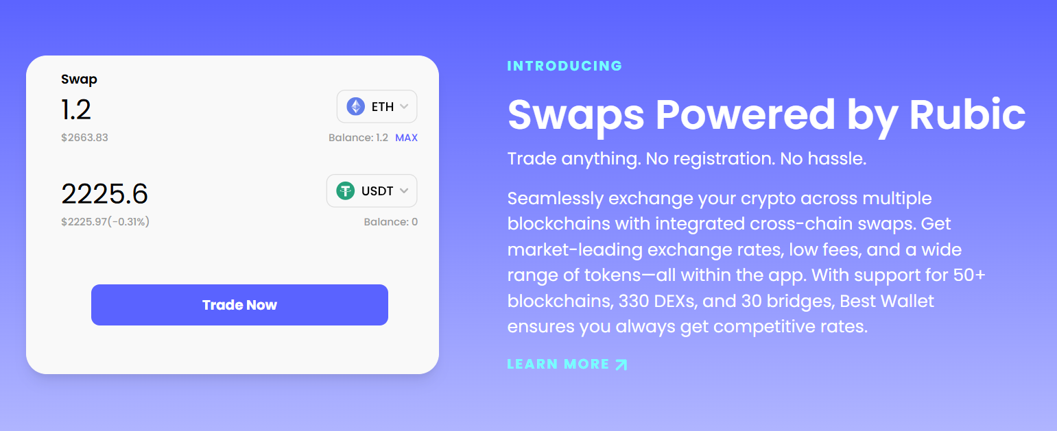 join-best-wallet-to-avoid-crypto-scams Best Wallet cross-chain swaps