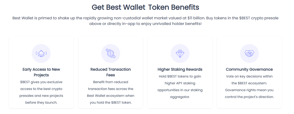 Best Wallet Token benefits