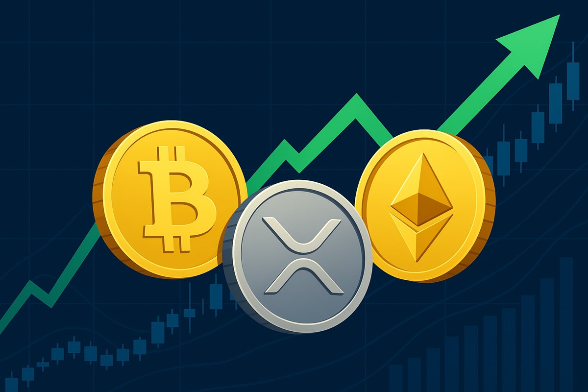 ビットコイン9万ドル突破──次に注目すべき仮想通貨 投資先はXRPかETHか