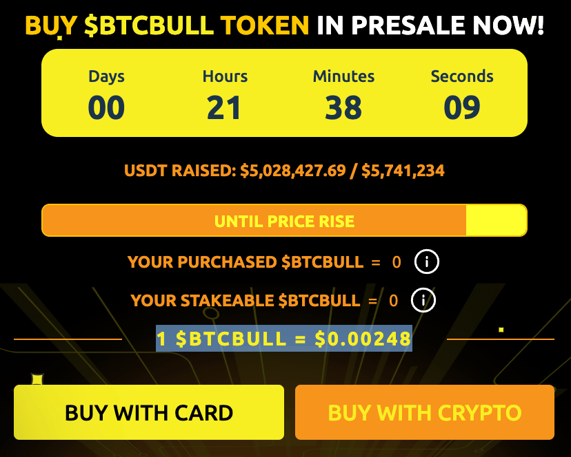 How to Buy $BTCBULL