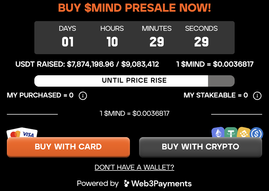 How to Buy $MIND