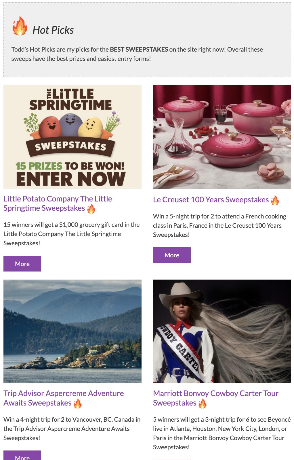 Best Sweepstake Sites 2025 – Win Cash & Real Prizes Online