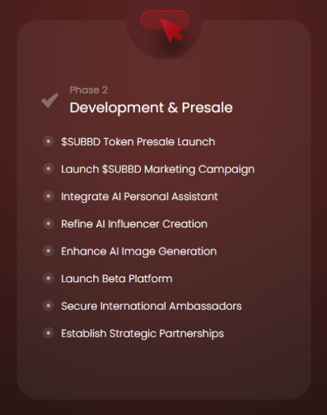 Phase 2 presale