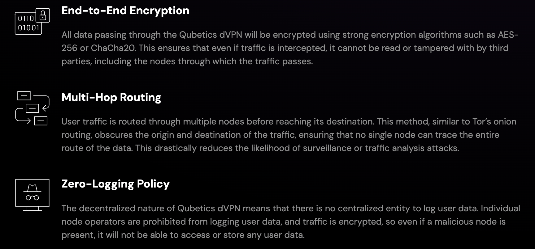 Qubetics dVPN