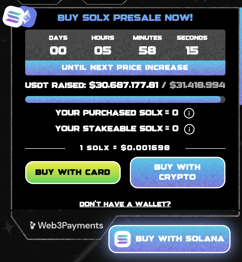 Solaxy how to buy