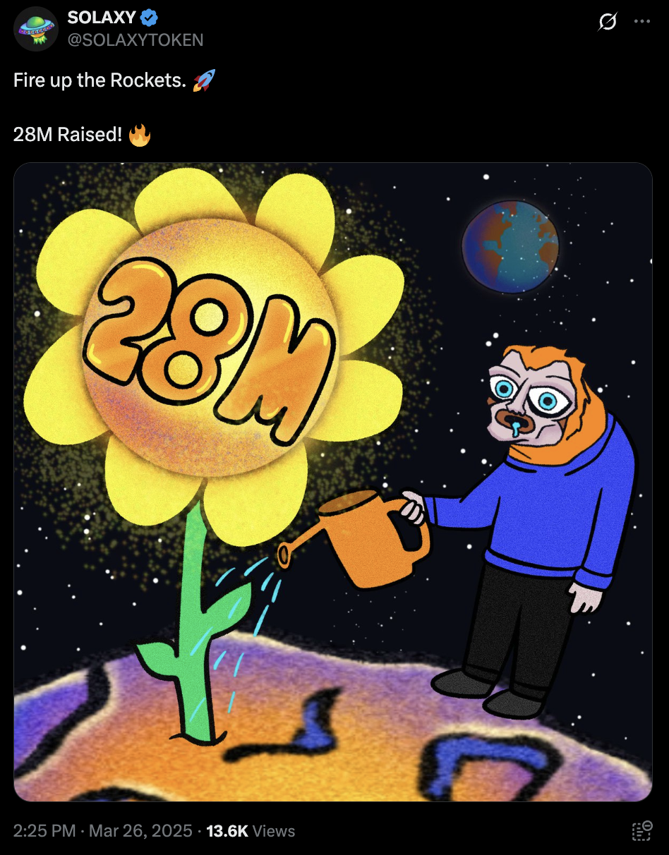 Solaxy raised $28M in presale