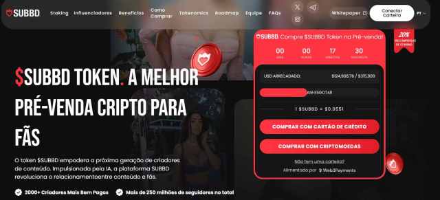 SUBBD vale centavos e pode valorizar da noite pro dia