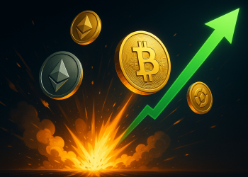 Bitcoin, Ethereum und Co explodieren – größte Liquidationswelle seit 2021 führt zu massiven Kursgewinnen