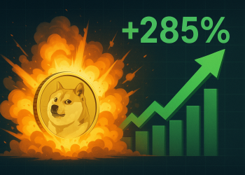 DOGE koers groeit mogelijk met +285%, wat gaat de Dogecoin koers doen?