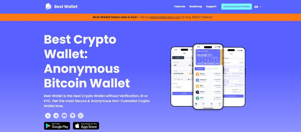 Kaip investuoti į kriptovaliutas su Best Wallet?