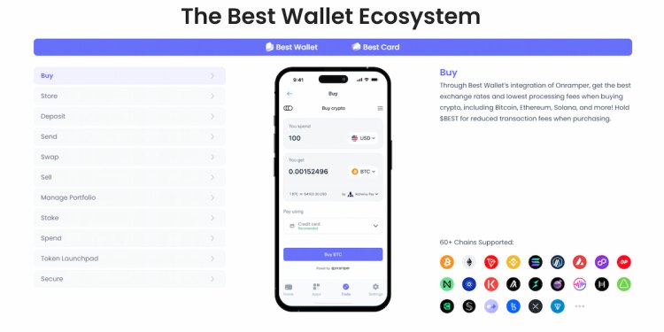 Susiekite mokėjimo būdą su Best Wallet