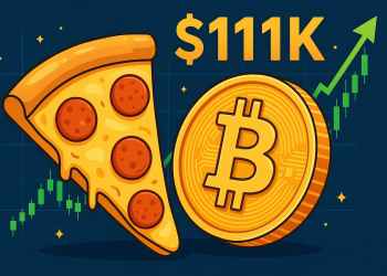 Bitcoin koers nieuwe all-time high van $111K op Pizza Day - nieuwe crypto bull run nabij?