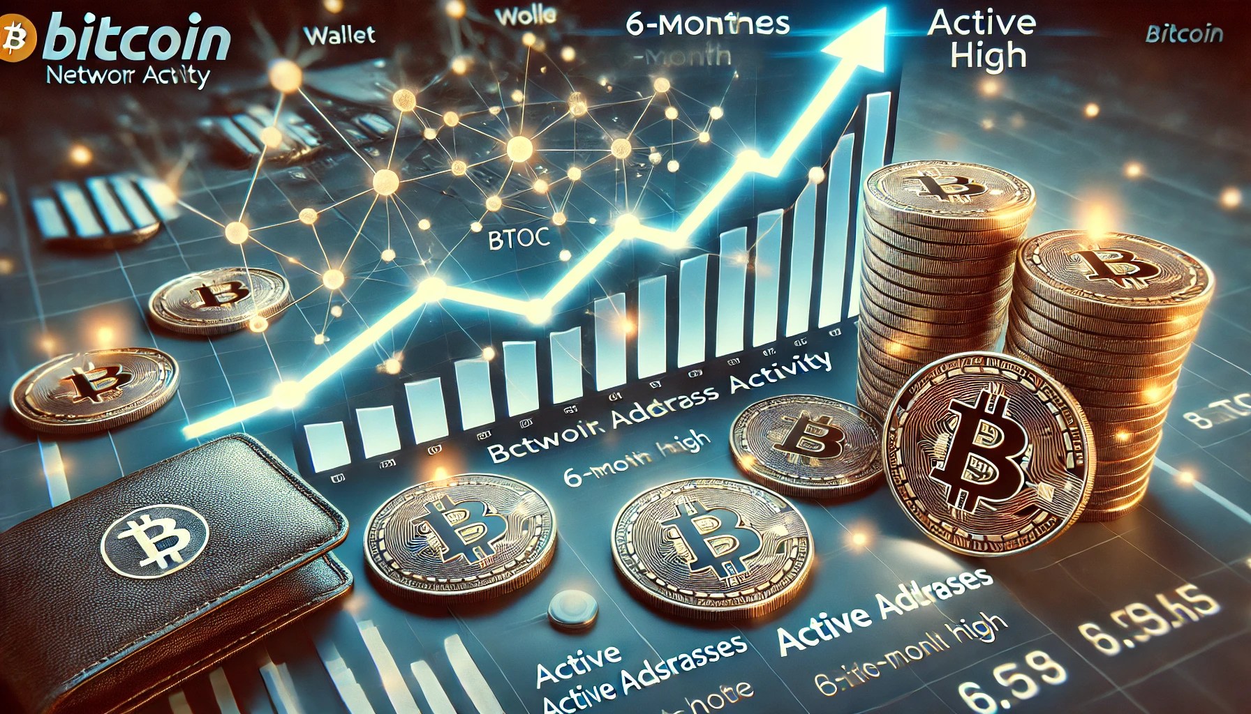 Bitcoin Network Activity Hits 6-Month High – Is Demand Back?