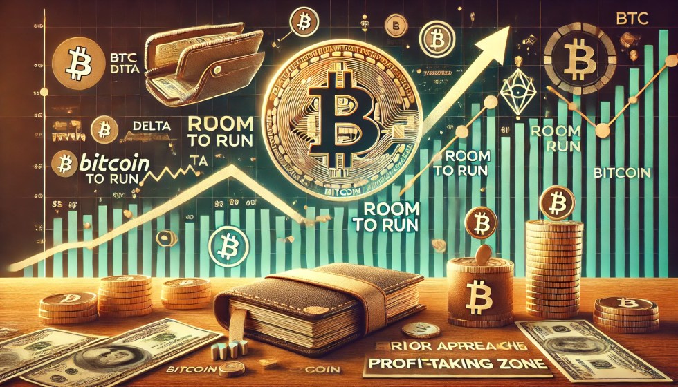 Delta Metric Says Bitcoin Has Room To Run – Approaching Historic Profit-Taking Zone