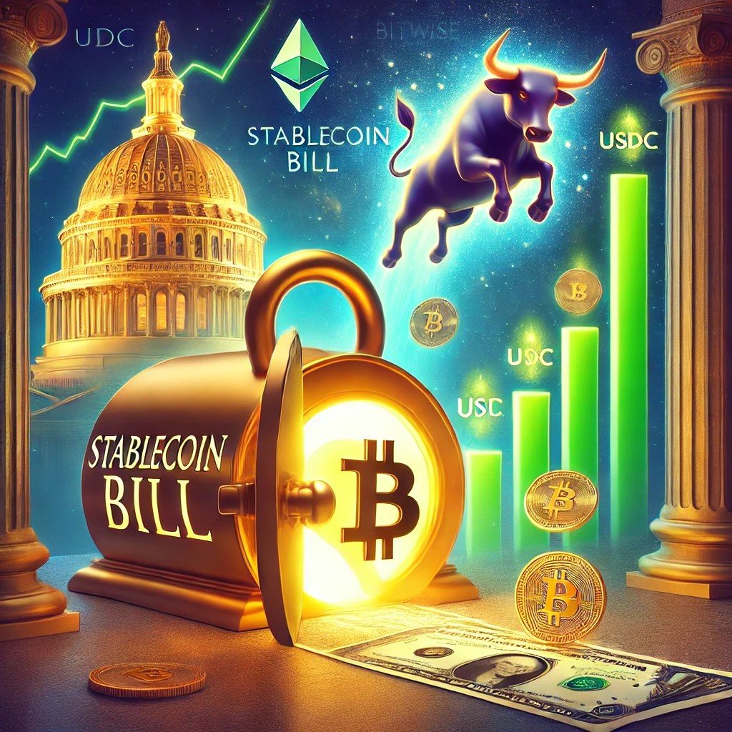 A Crypto Bull Market Ahead? Bitwise CIO Says This Stablecoin Bill Changes Everything