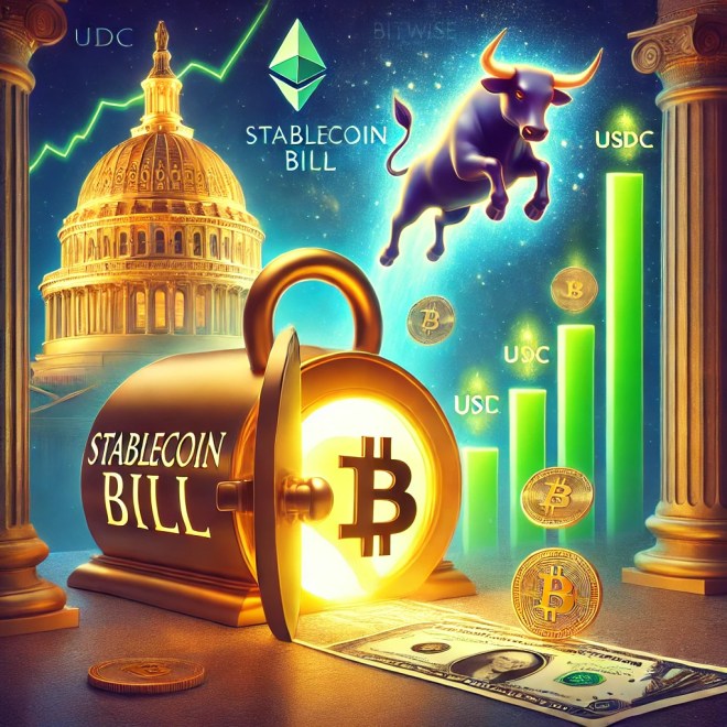 A Crypto Bull Market Ahead? Bitwise CIO Says This Stablecoin Bill Changes Everything